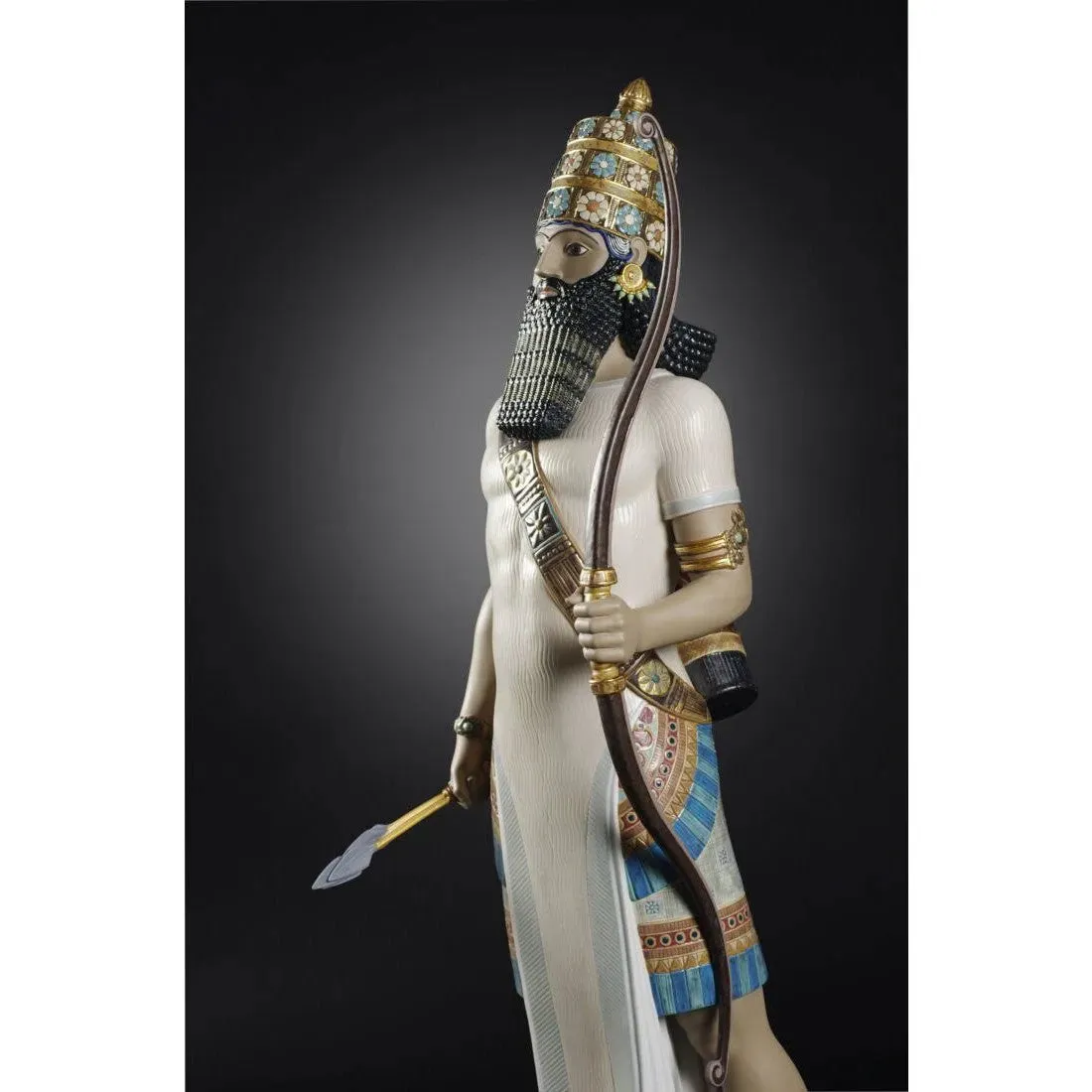Assyrian Archer Sculpture (Limited Edition) (Lladro Special Order)
