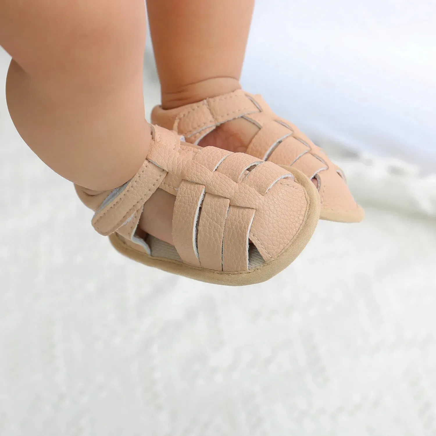 Baby Girl Summer Baby Girl Shoes Toddler Flats Sandals Soft Rubber Sole Anti-Slip Shoes - BGSD50785