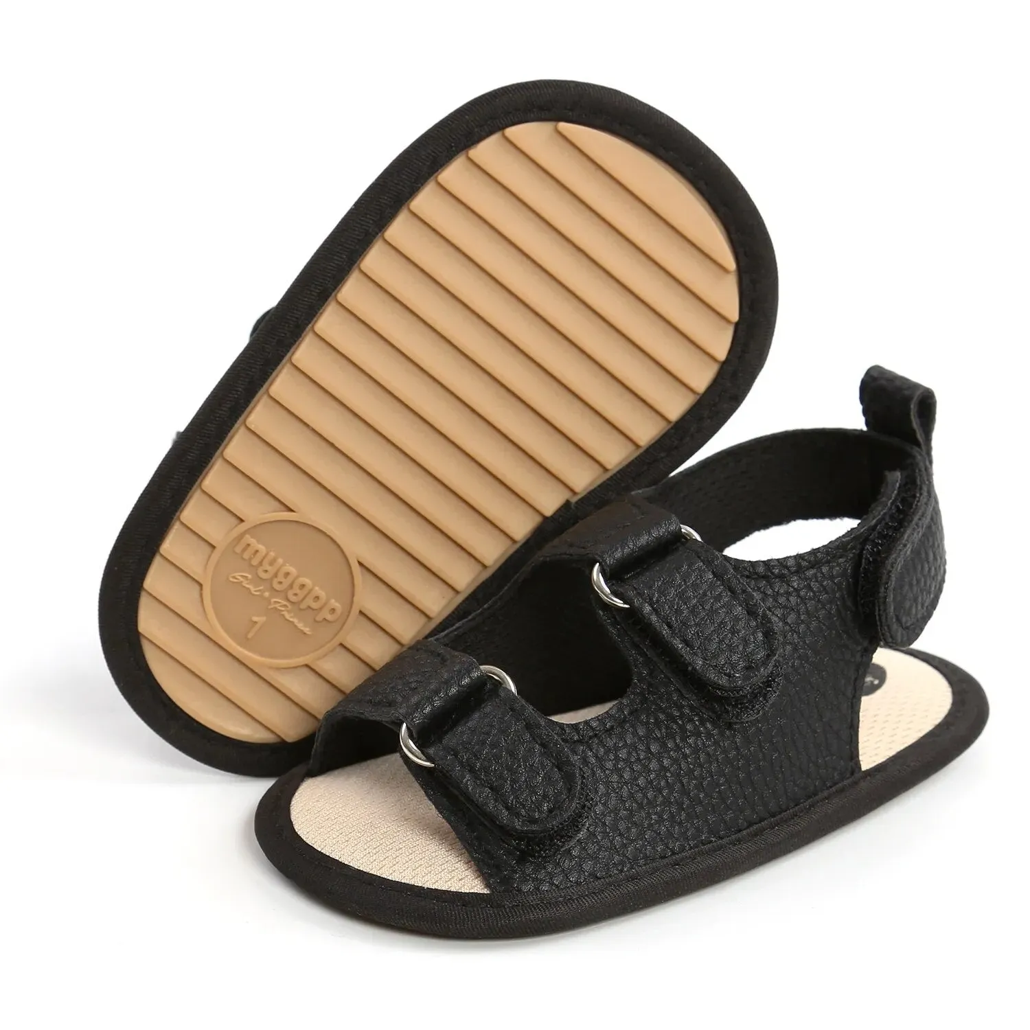 Baby Girl Summer Baby Girl Shoes Toddler Flats Sandals Soft Rubber Sole Anti-Slip Shoes - BGSD50785