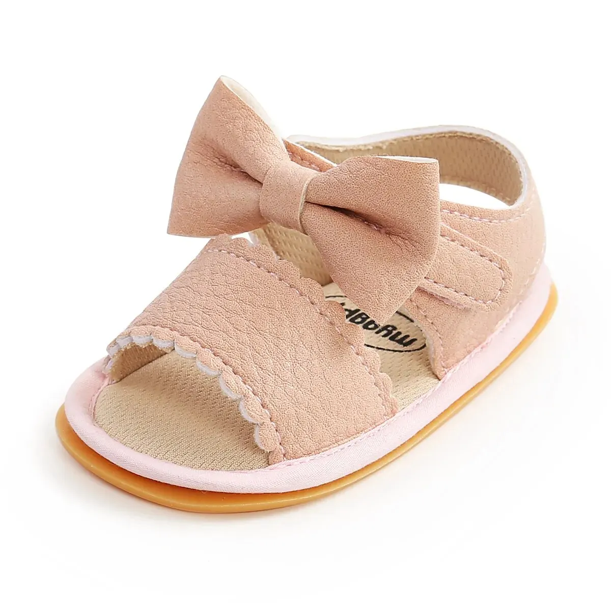 Baby Girl Summer Baby Girl Shoes Toddler Flats Sandals Soft Rubber Sole Anti-Slip Shoes - BGSD50785