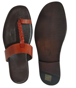 Brown Black Slip ons - MMFT007