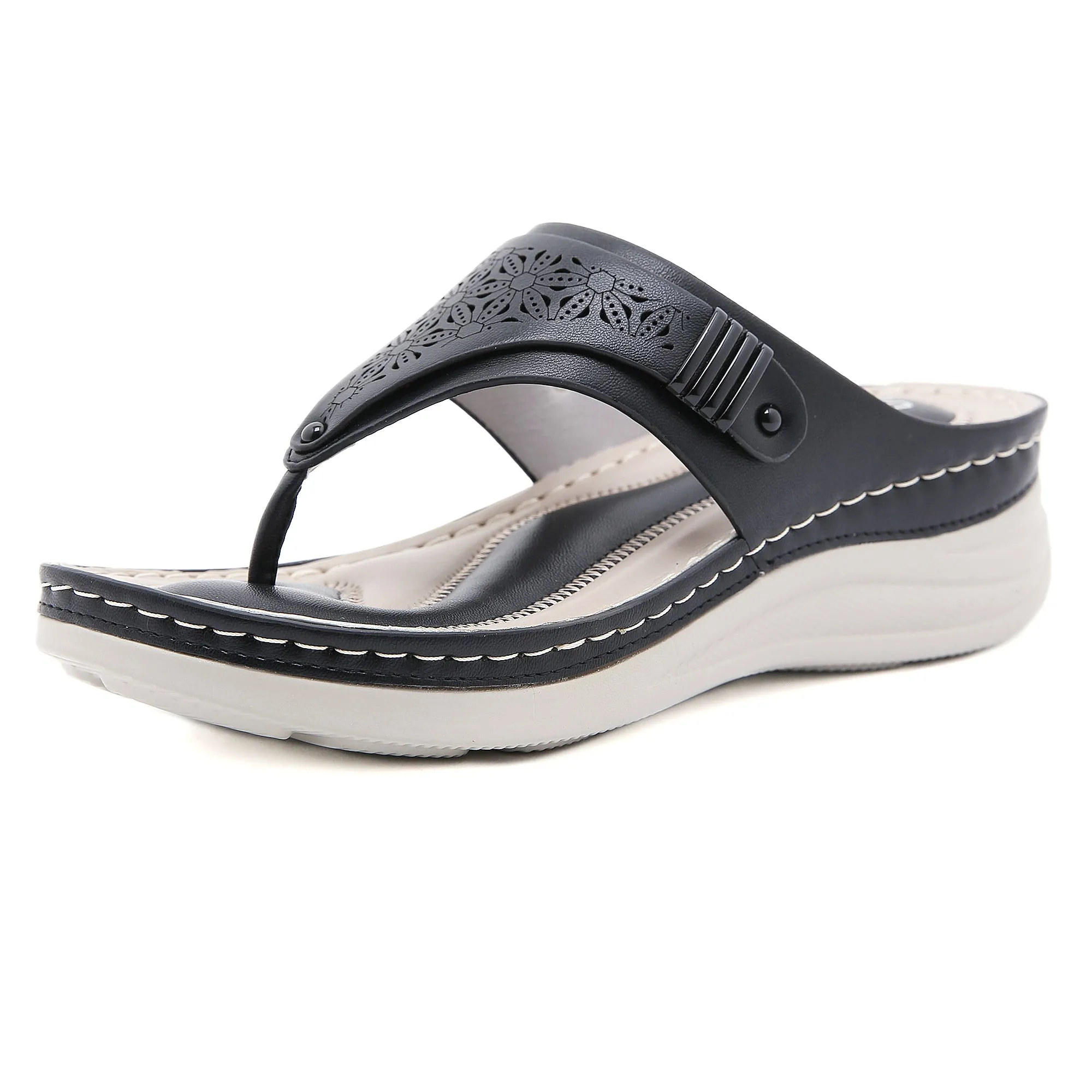 Cilool summerWedge slippers women shoes