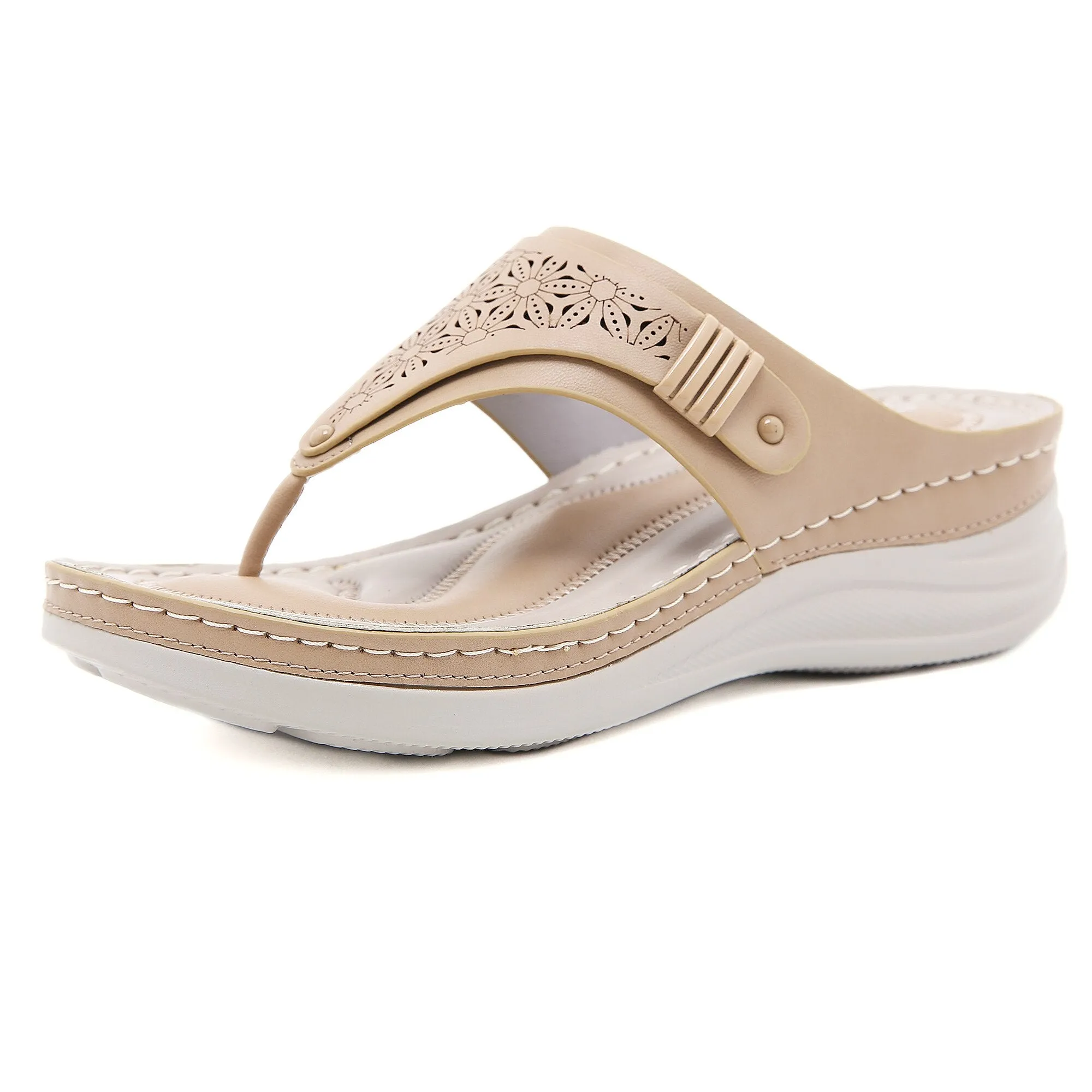 Cilool summerWedge slippers women shoes