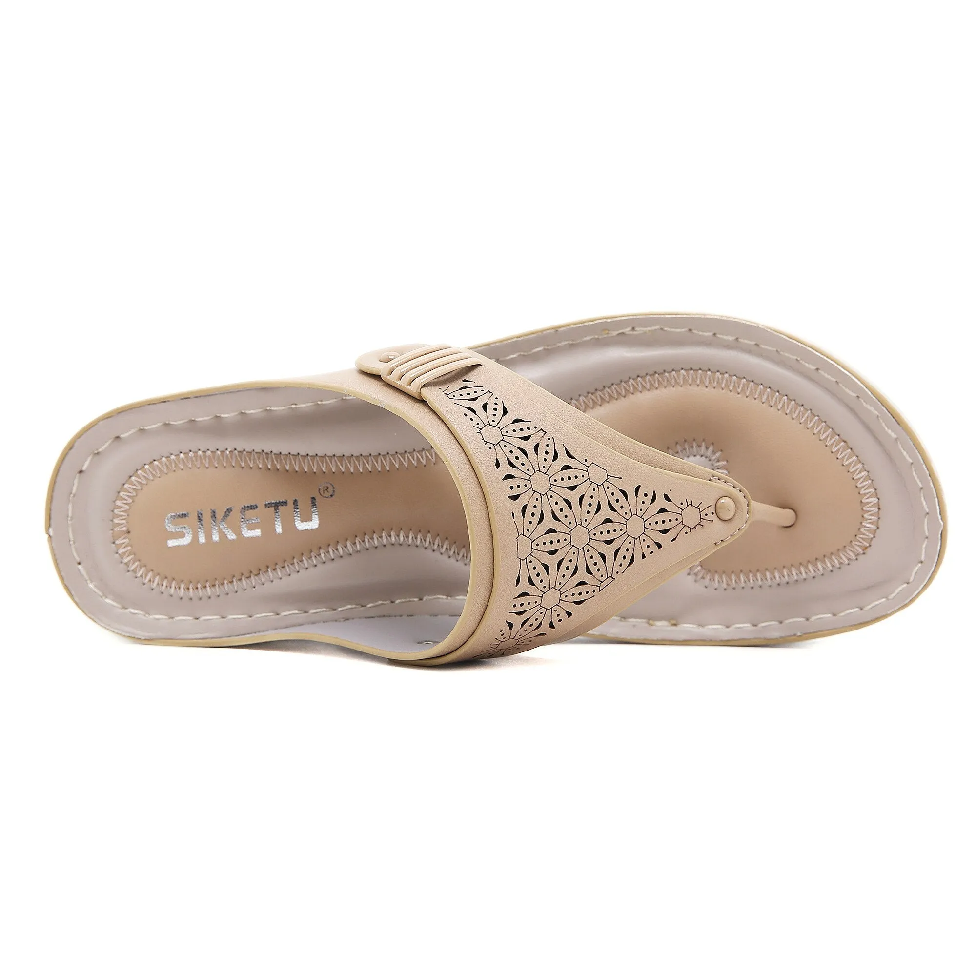 Cilool summerWedge slippers women shoes
