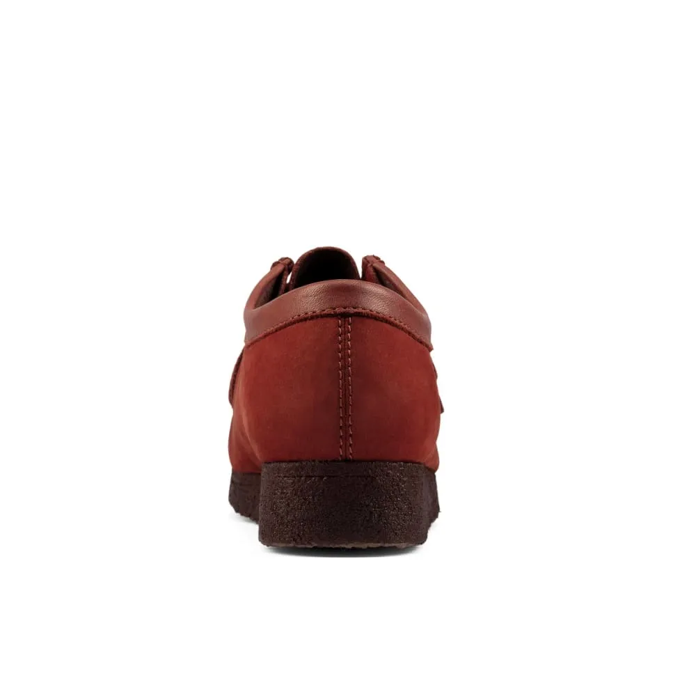 Clarks Originals Wallabee Low Men's Burgundy Nubuck Suede 26162550