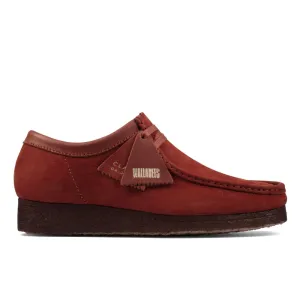 Clarks Originals Wallabee Low Men's Burgundy Nubuck Suede 26162550