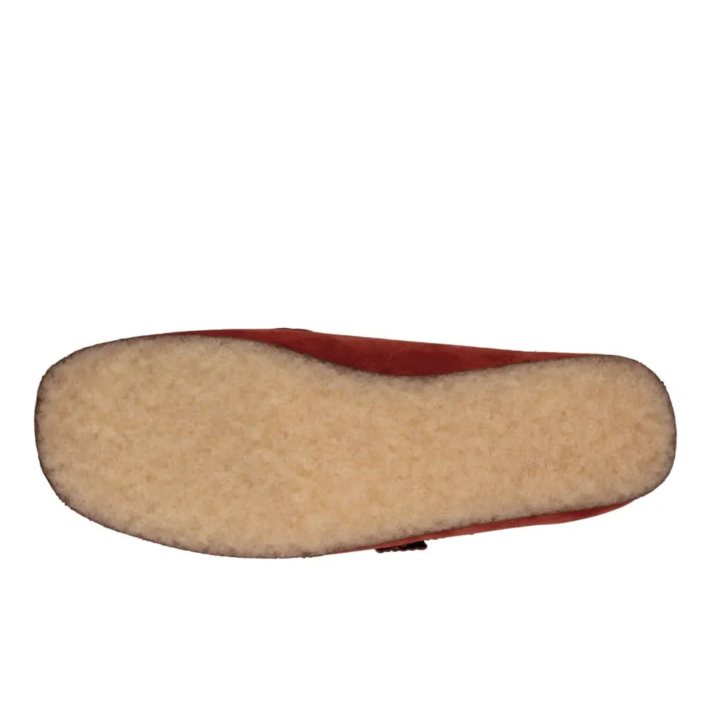 Clarks Originals Wallabee Low Men's Burgundy Nubuck Suede 26162550