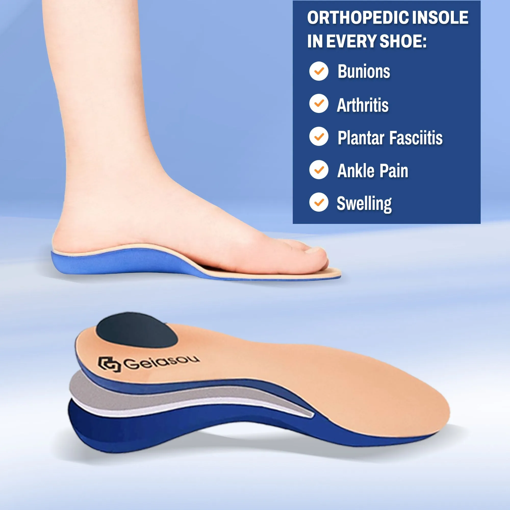 Cuzcare Orthopedic Shoes Women Breathable Sneakers