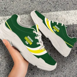 Diehard Oregon Fan Chunky Sneakers Walking Shoes