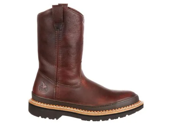 GEORGIA GIANT STEEL TOE PULL-ON WORK BOOT