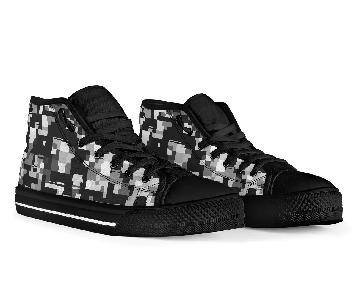 High Top Sneakers - Abstract | Custom High Top Shoes, Patterned High Top Sneakers, High Top Sneakers for Women, Unisex Shoes