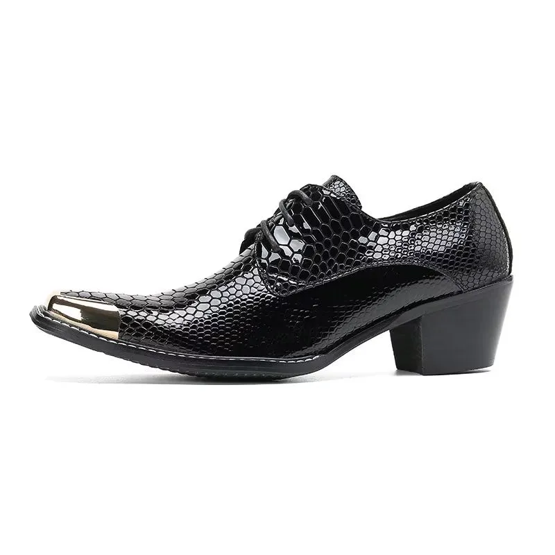 Luxalon Snakeskin Oxfords