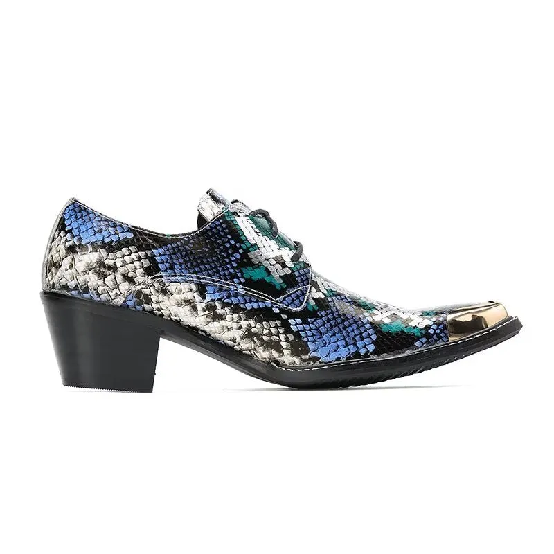 Luxalon Snakeskin Oxfords