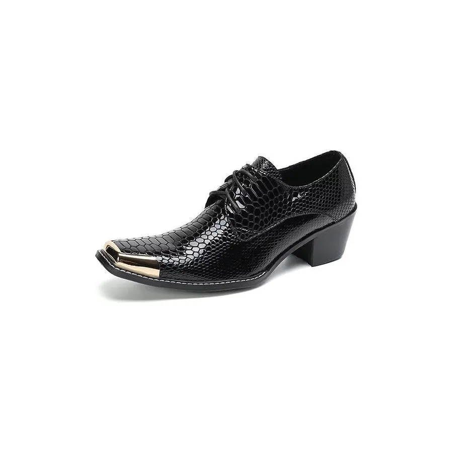 Luxalon Snakeskin Oxfords