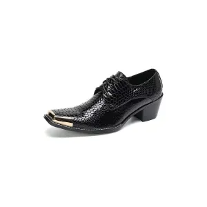 Luxalon Snakeskin Oxfords