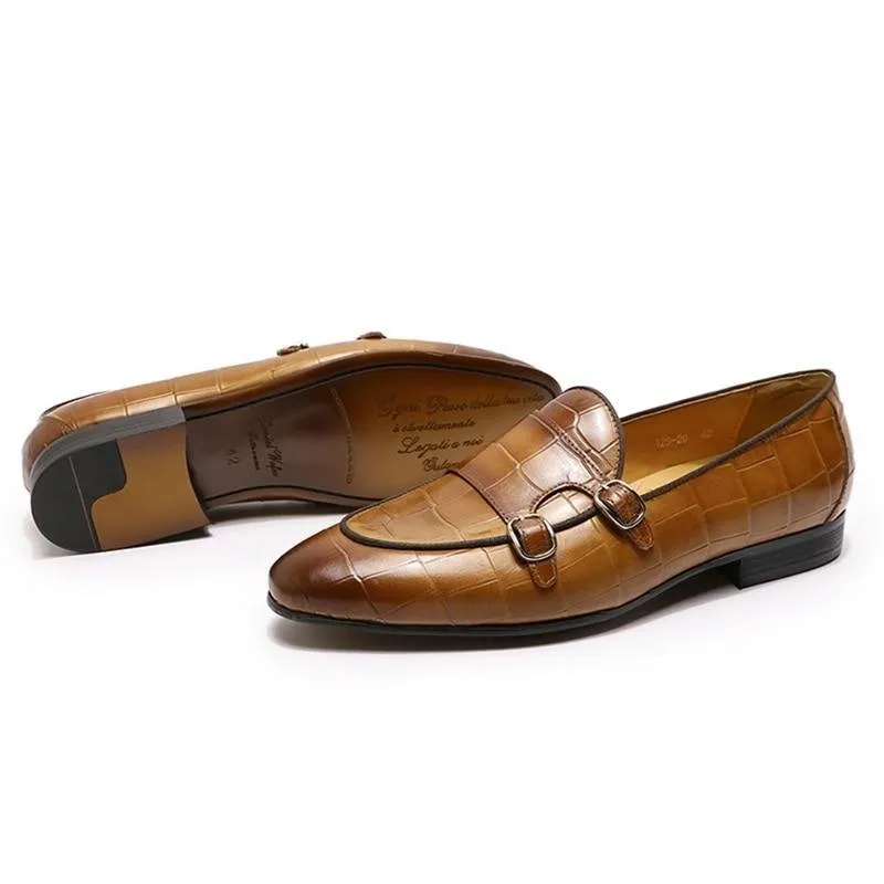 Monk Style Snakara Slip-Ons