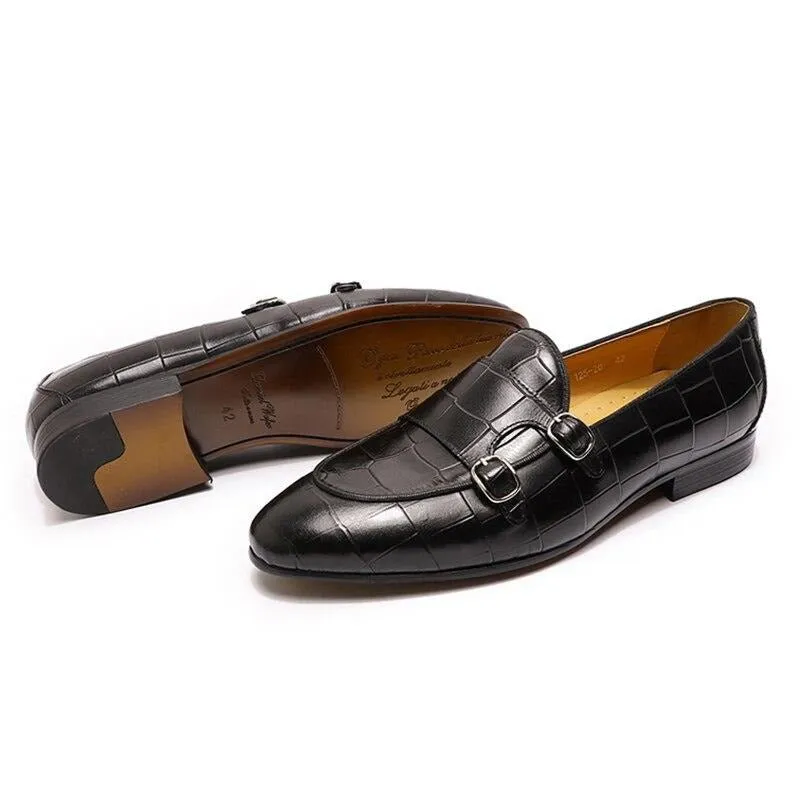 Monk Style Snakara Slip-Ons