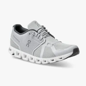 On Cloud Men's Cloud 5 Running Shoes- Glacier/White