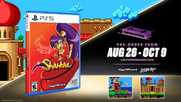 PS5 LIMITED RUN  SHANTAE