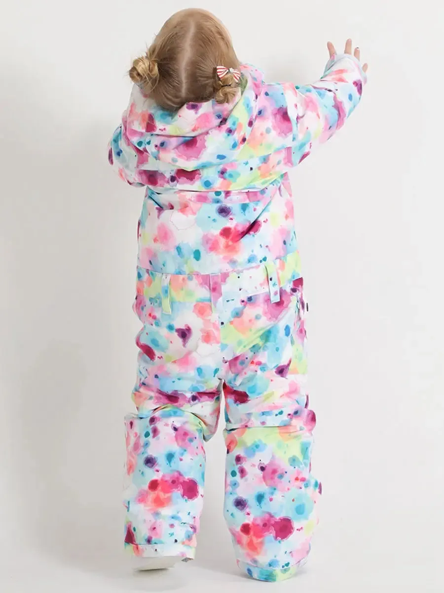 Riuiyele Toddler One Piece Snowsuits Waterproof
