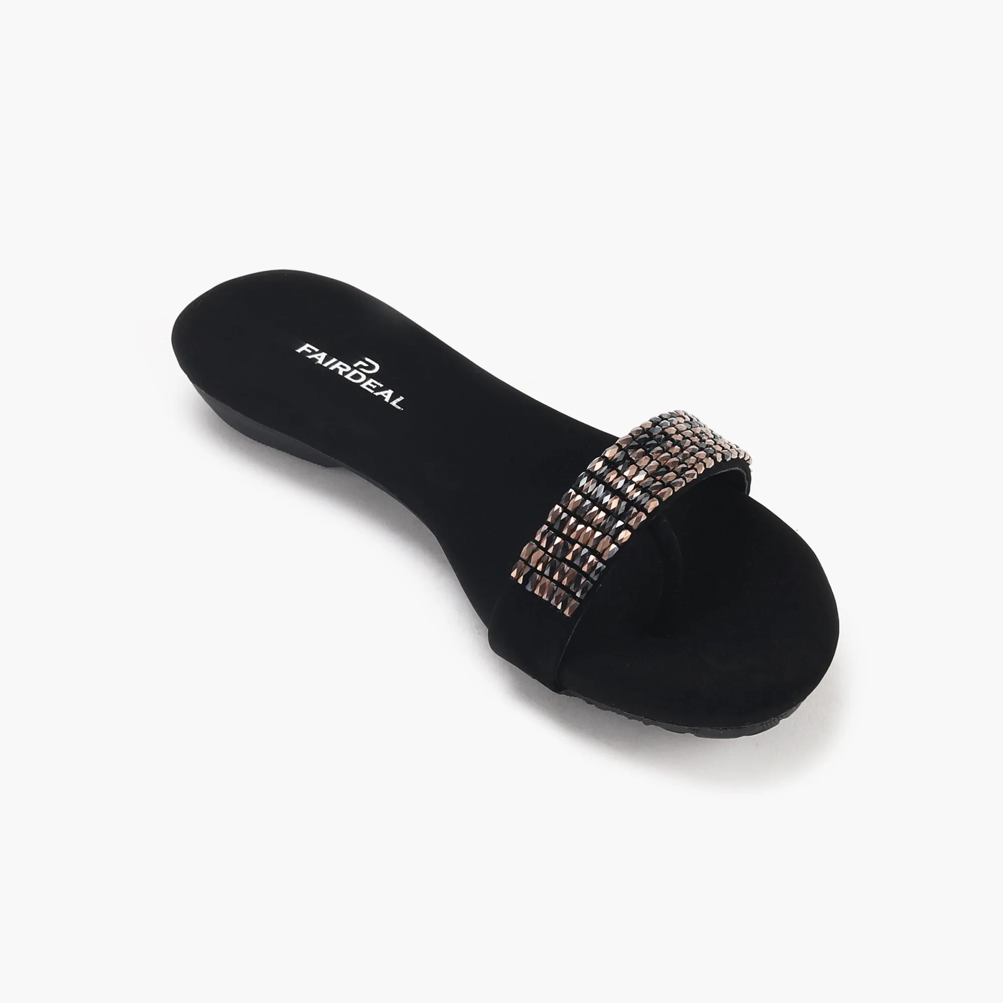 Sequin Embellished Flats