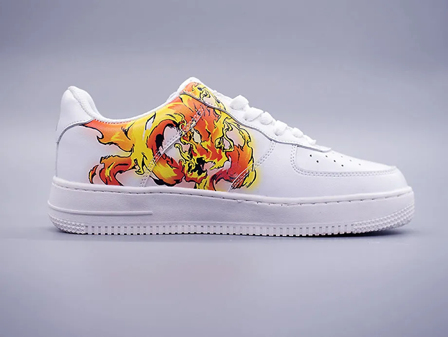 Tanjiro Kamado Low Top - Demon Slayer | Fire Breathing Edition
