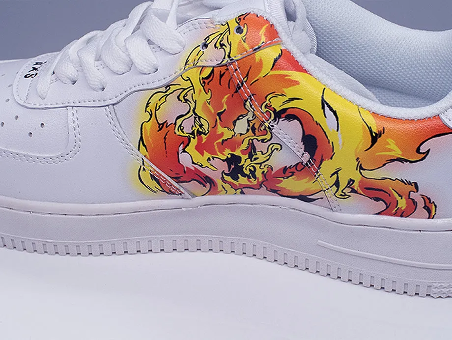 Tanjiro Kamado Low Top - Demon Slayer | Fire Breathing Edition