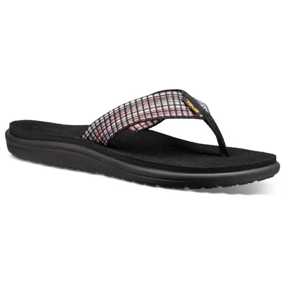 Teva Women's Voya Flips- Bar Street Black