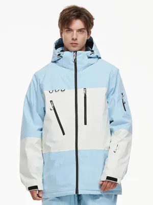Women Men Ski Jacket Outdoor Hooded Snow Coat