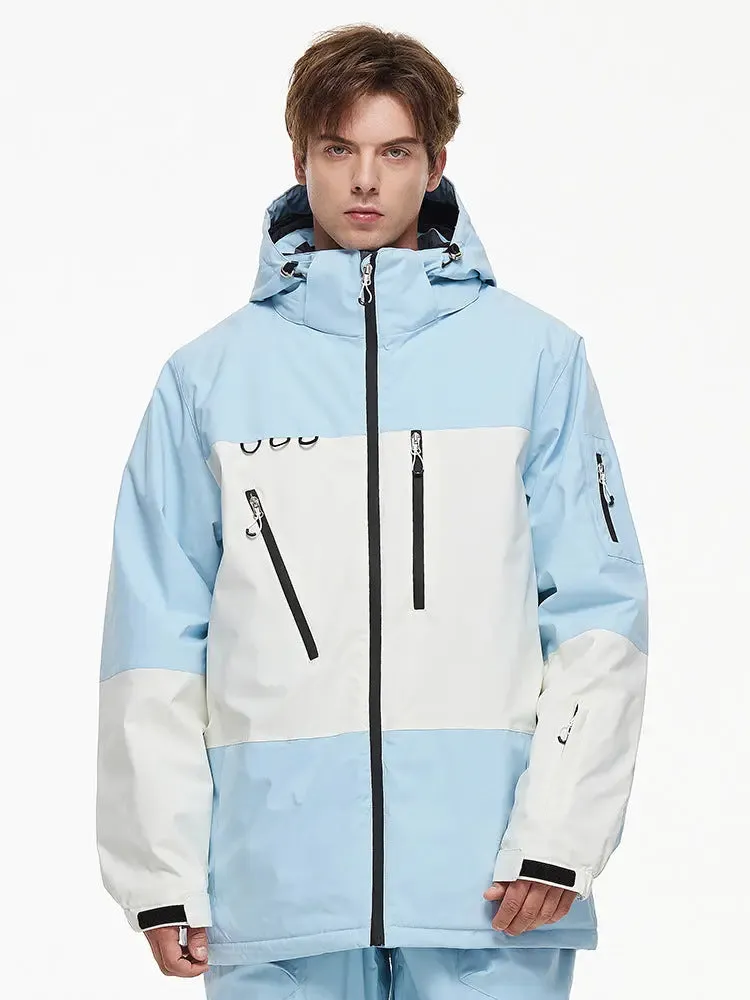 Women Men Ski Jacket Outdoor Hooded Snow Coat